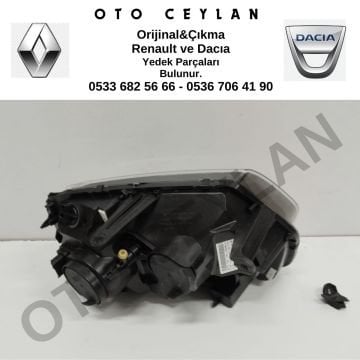 260608209R Dacia Duster Sol Far Sıfır Orjinal Hafif Hatalı