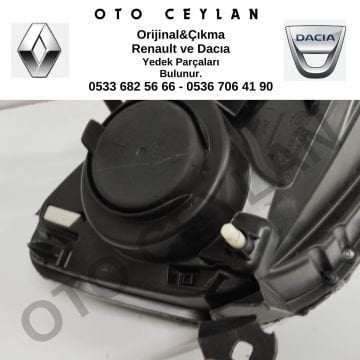 260605370R Dacia Duster Sol Far Hafif Hatalı Sıfır Orjinal