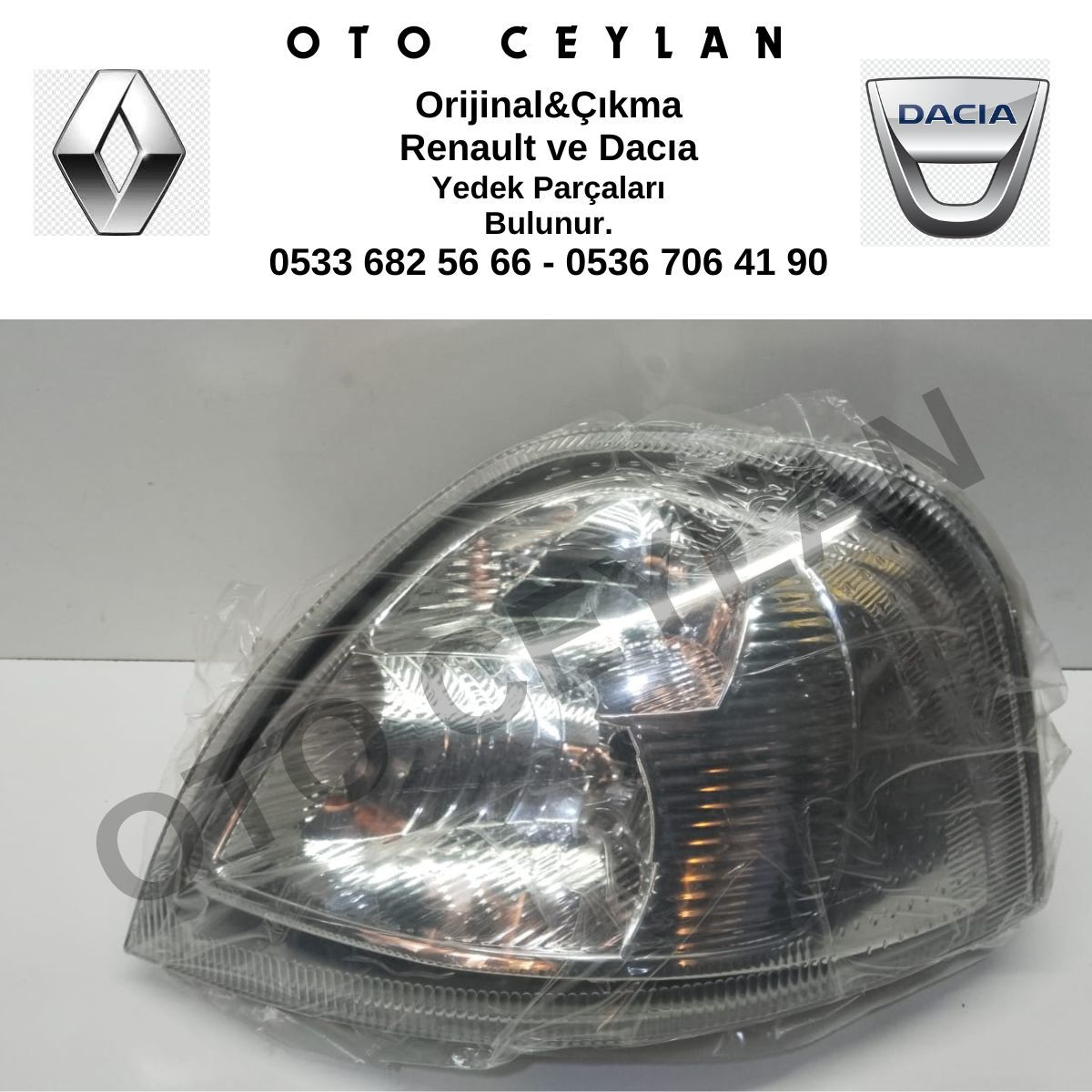 Ayfar 505451 Master Far Motorlu Sol Sıfır Yerli Üretim