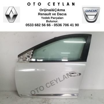 Megane 3 Sol Ön Kapı Orijinal Çıkma