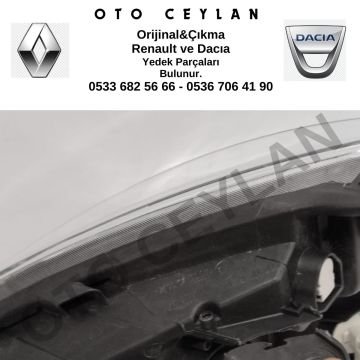 260109545R Dacia Dokker Sağ Far Sıfır Orjinal Hafif Hatalı
