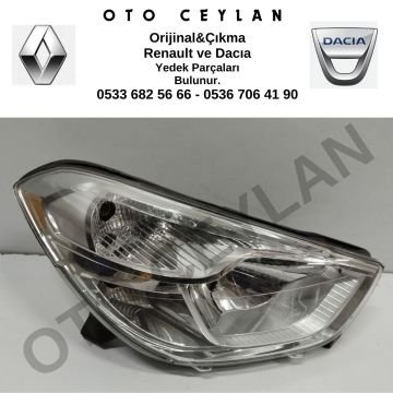 260109545R Dacia Dokker Sağ Far Sıfır Orjinal Hafif Hatalı