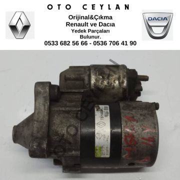 7700104674 Megan 1 Marş Motoru Dinamosu Çıkma Orijinal