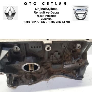 110108138R 7701477409 Clio Megane Logan 1.4 1.6 8V Motor Bloğu Orijinal Çıkma