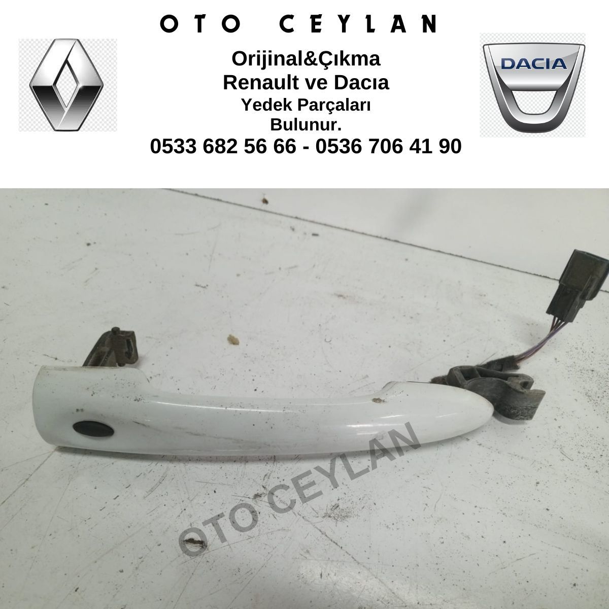 Megane 3 Kapı Kilit Dış Orijinal Çıkma