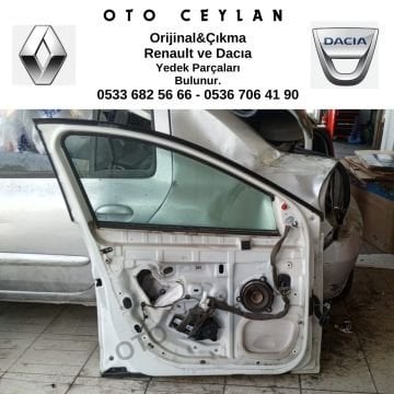 Megane 3 Sol Ön Kapı Kilit Yok Orijinal Çıkma