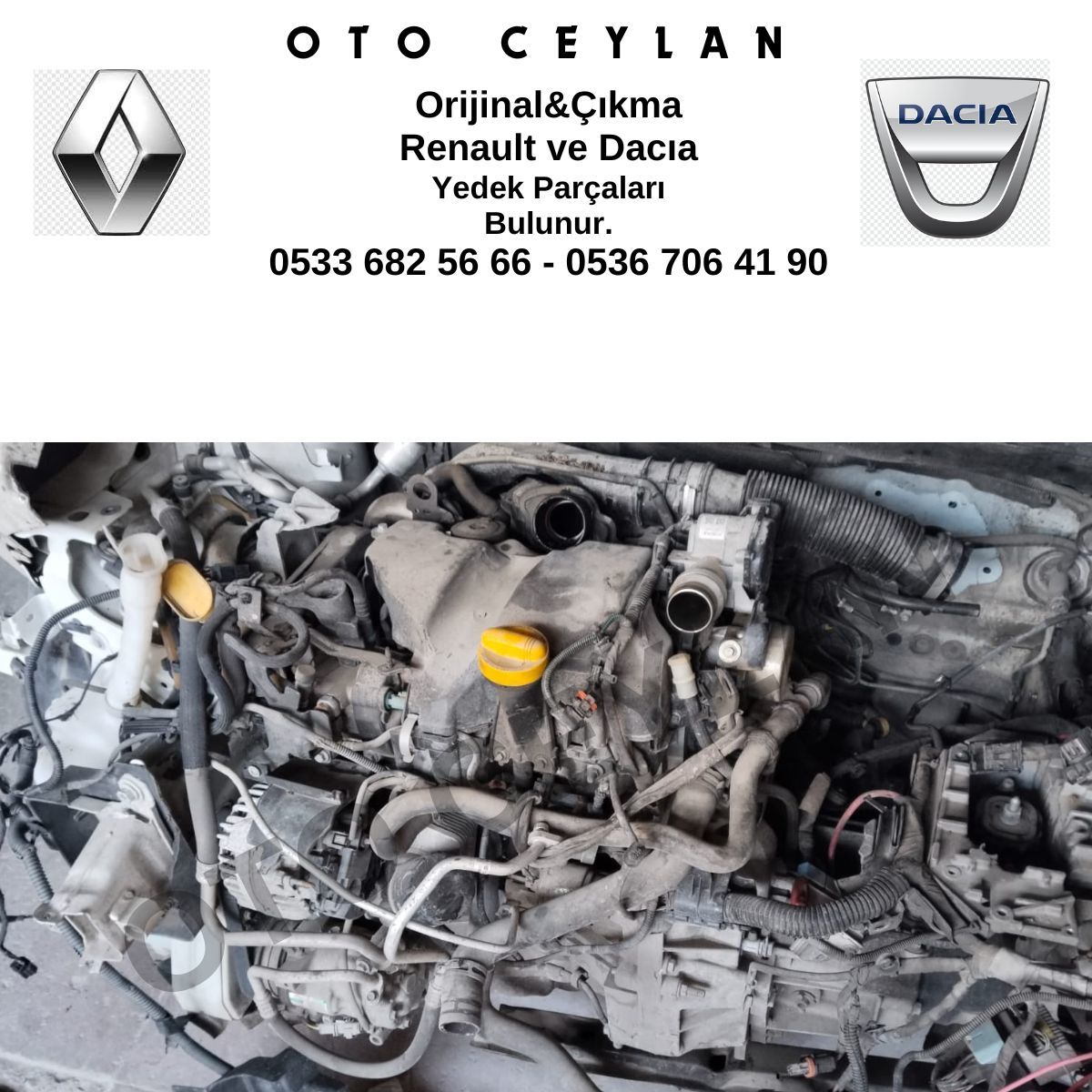 Clio 3 Motor Euro 4 Buçuk Pic Motor Orijinal Çıkma