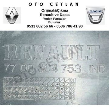 7700304753 Kangoo Sol Arka Kapı Döşemesi Çıkma Orjinal