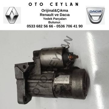 8200227092 Kangoo Clıo Marş Motoru Dinamosu Çıkma Orijinal