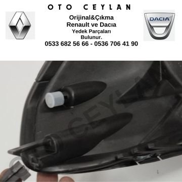 260602914R Dacia Sandero Sol Far Sıfır Orjinal Hafif Hatalı