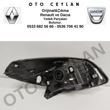 260602914R Dacia Sandero Sol Far Sıfır Orjinal Hafif Hatalı