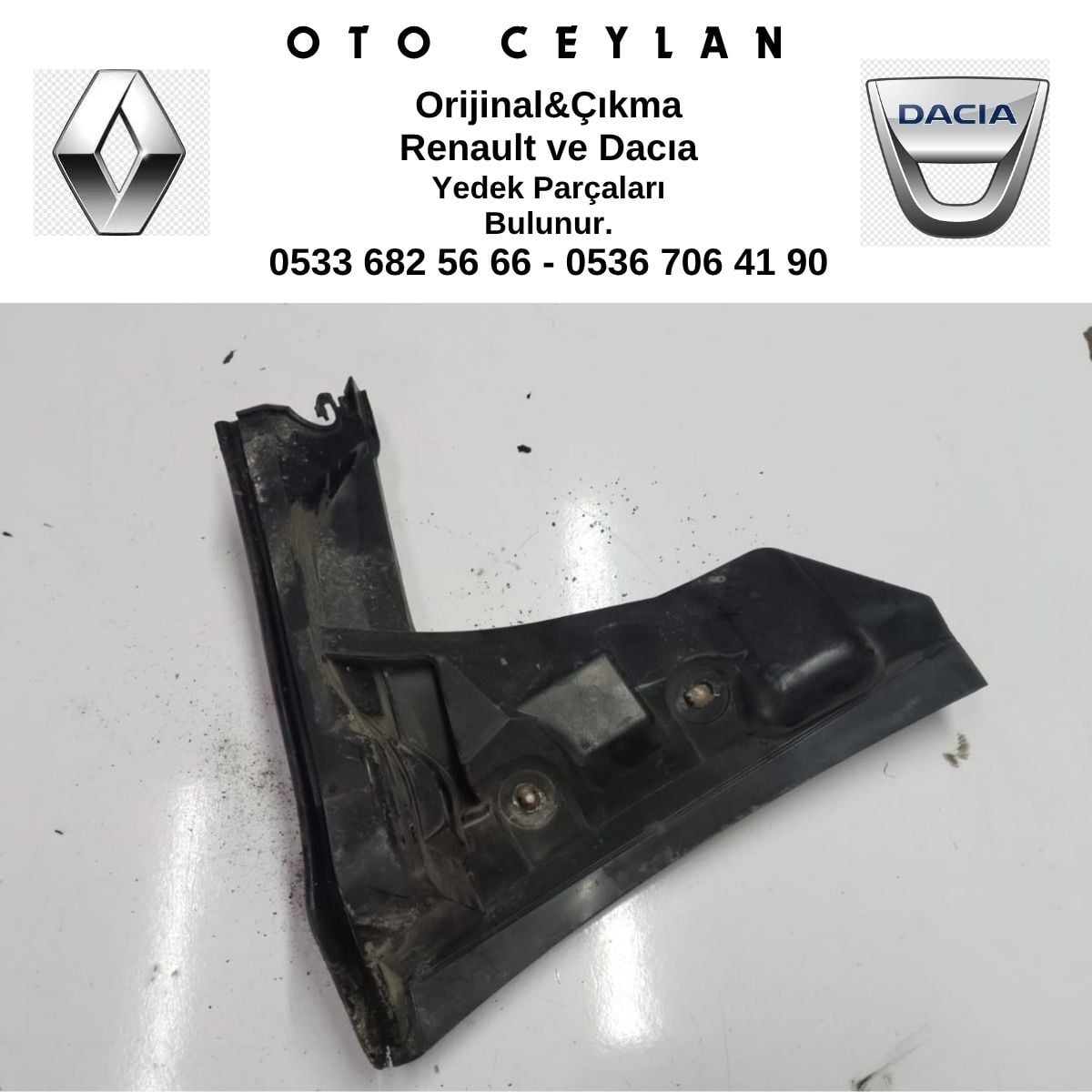 8200699953 CLIO THALIA ÖN CAM ALT IZGARA DEFLEKTÖRÜ ÇIKMA