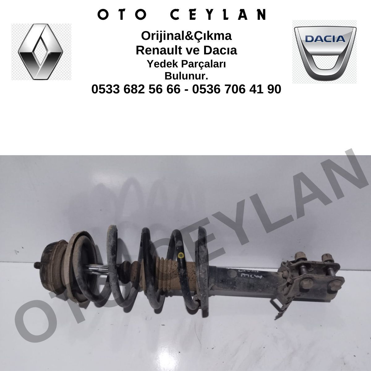 Logan 2016 Ön Helezon Orijinal Çıkma