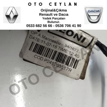 241263517R Clio Symbol Kapı Kablosu Sol Arka Orijinal Çıkma