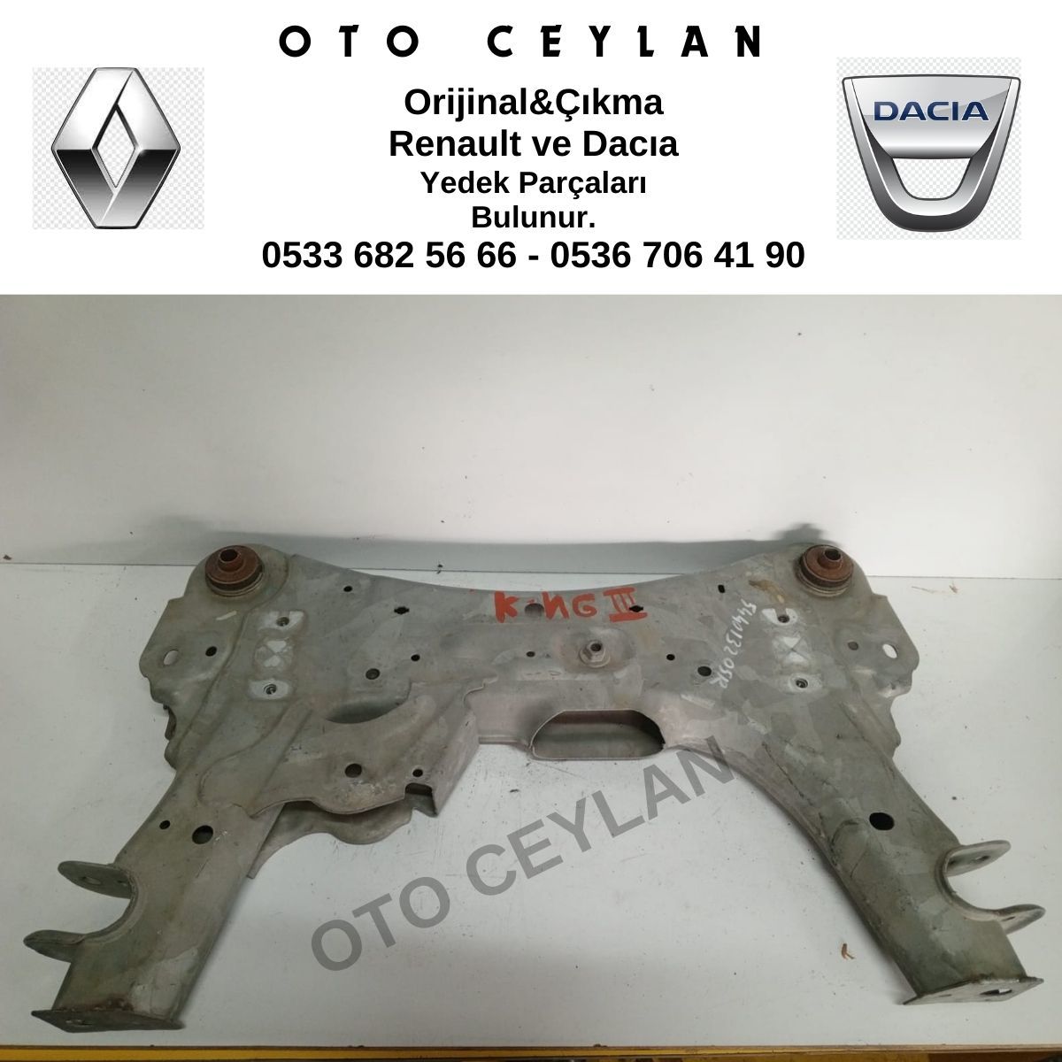 544013205R Kango Beşik Orijinal Çıkma