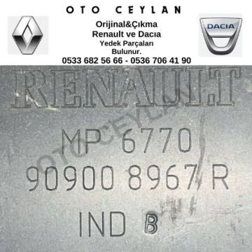 909008967R Lodgy Bagaj Kapağı Döşemesi Çıkma Orjinal