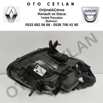 260602665R Kangoo 4 Express Sol Far Sıfır Orjinal Üst Ayak Kırık