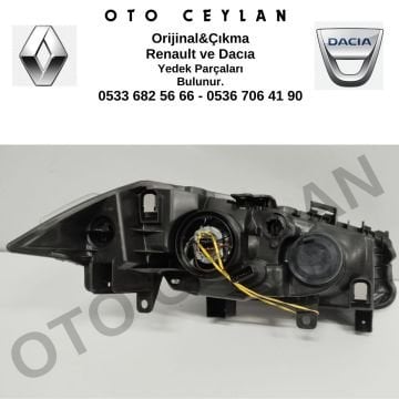 260604235R Megane 2 Sol Far Sıfır Orjinal