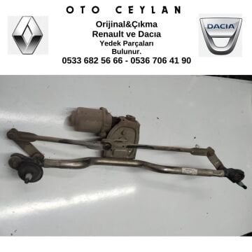 8200700005 CLIO THALIA ÖN CAM SİLECEK MEKANİZMASI VE MOTORU ÇIKMA