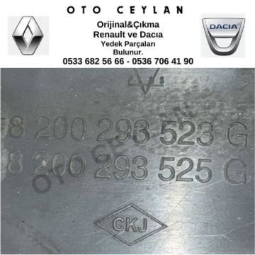 8200293523 Clio 3 Sol Ön Kapı Döşemesi Çıkma Orjinal