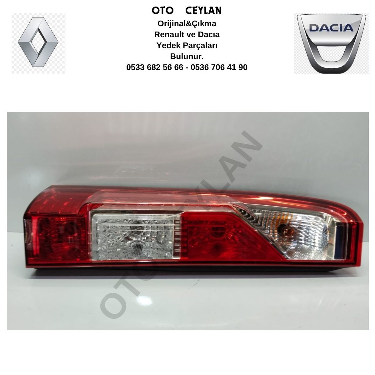 265550023R Master Arka Stop Sıfır Orijinal Hatalı