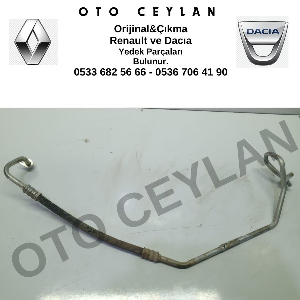 924401446R Logan Sandero Klima Borusu Orijinal Çıkma