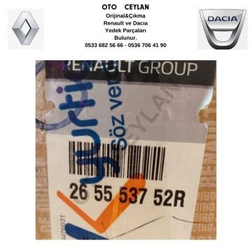 265553752R Clio 4 Sol Stop Sıfır Orjinal Hatalı