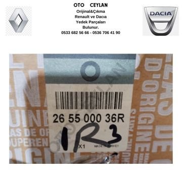 265500036R Megan III HB Sağ Arka Dış Stop Sıfır Orijinal(Hafif Hatalı)