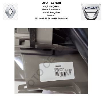 265500036R Megan III HB Sağ Arka Dış Stop Sıfır Orijinal(Hafif Hatalı)