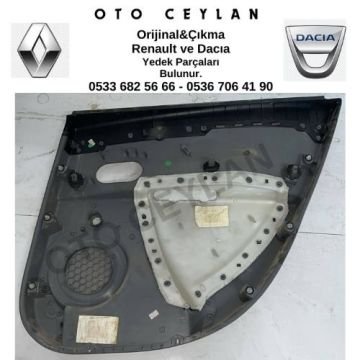 8200293858 Clio 3 Sol Arka Kapı Döşemesi Çıkma Orjinal