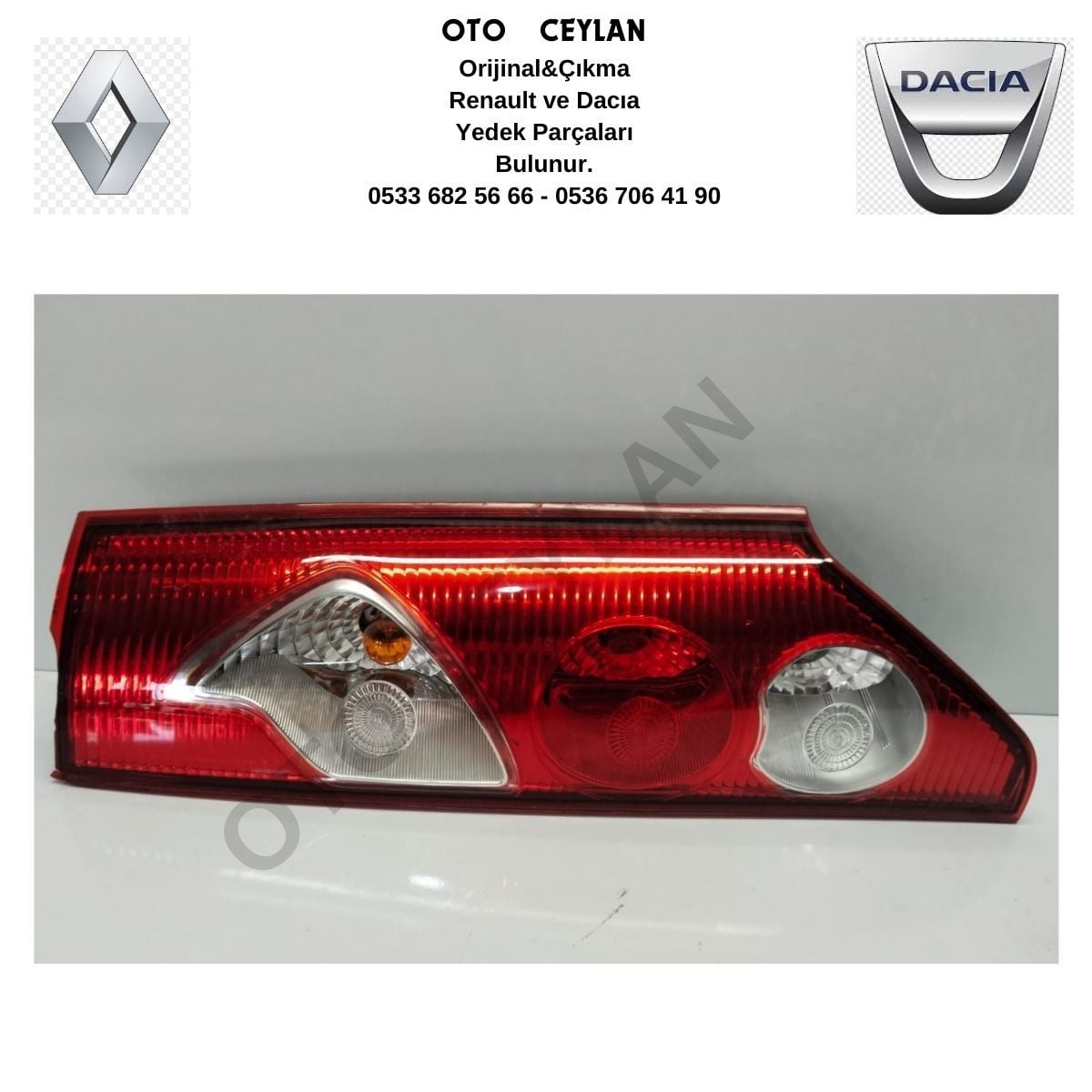 8200419945 Kangoo 3 Sağ Stop Sıfır Orjinal