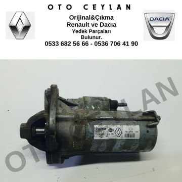 233003329R Clio 2 Megane 2 3 Fluence  Marş Motoru Orijinal Çıkma
