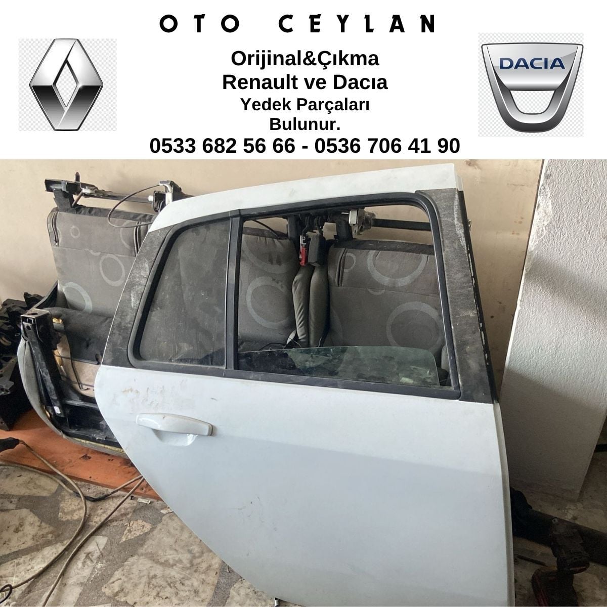 CLIO THALIA SAĞ ARKA KAPI ÇIKMA