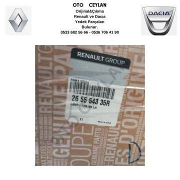 265554335R Latitude Sol Dış Stop Orjinal Çıkma