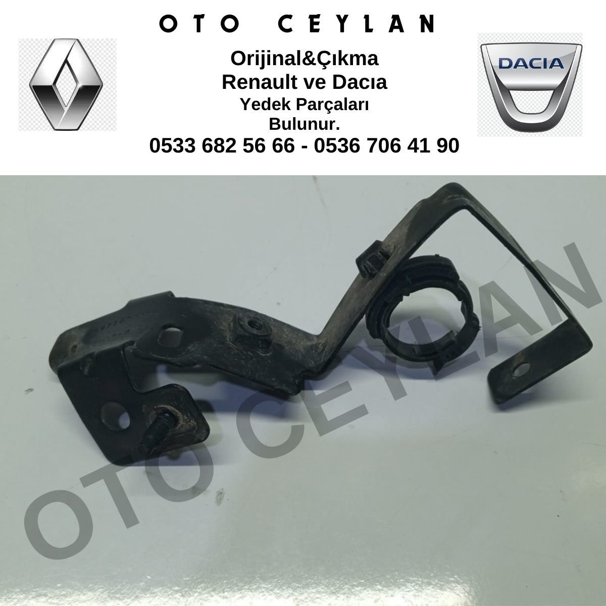 497307557R Sandero Radyatör Bağlantı Ayağı Orijinal Çıkma