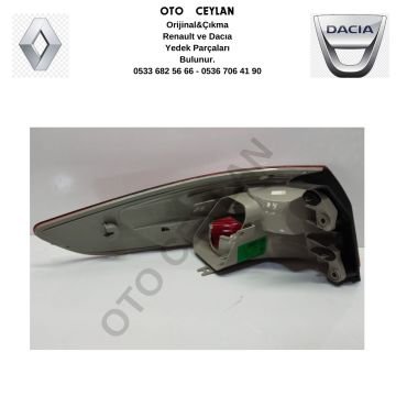 265502140R Fluence Sağ Arka Dış Stop Sıfır Orjinal
