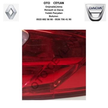 265502140R Fluence Sağ Arka Dış Stop Sıfır Orjinal