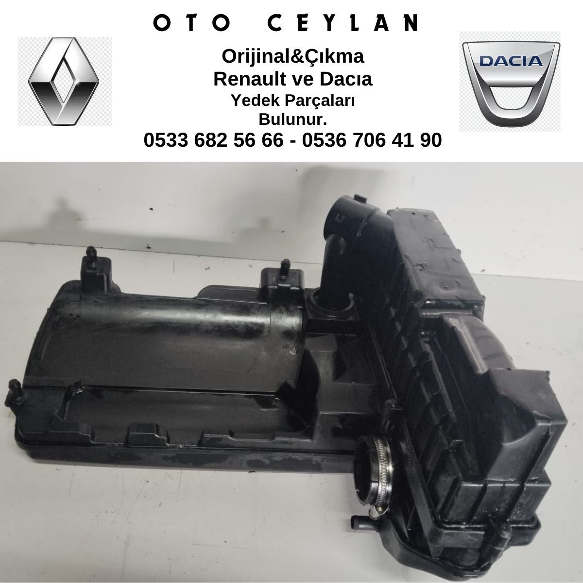 8200517765 8200341099 8200489485 HAVA FİLTRESİ KAZANI D4F 1.2 16V ÇIKMA