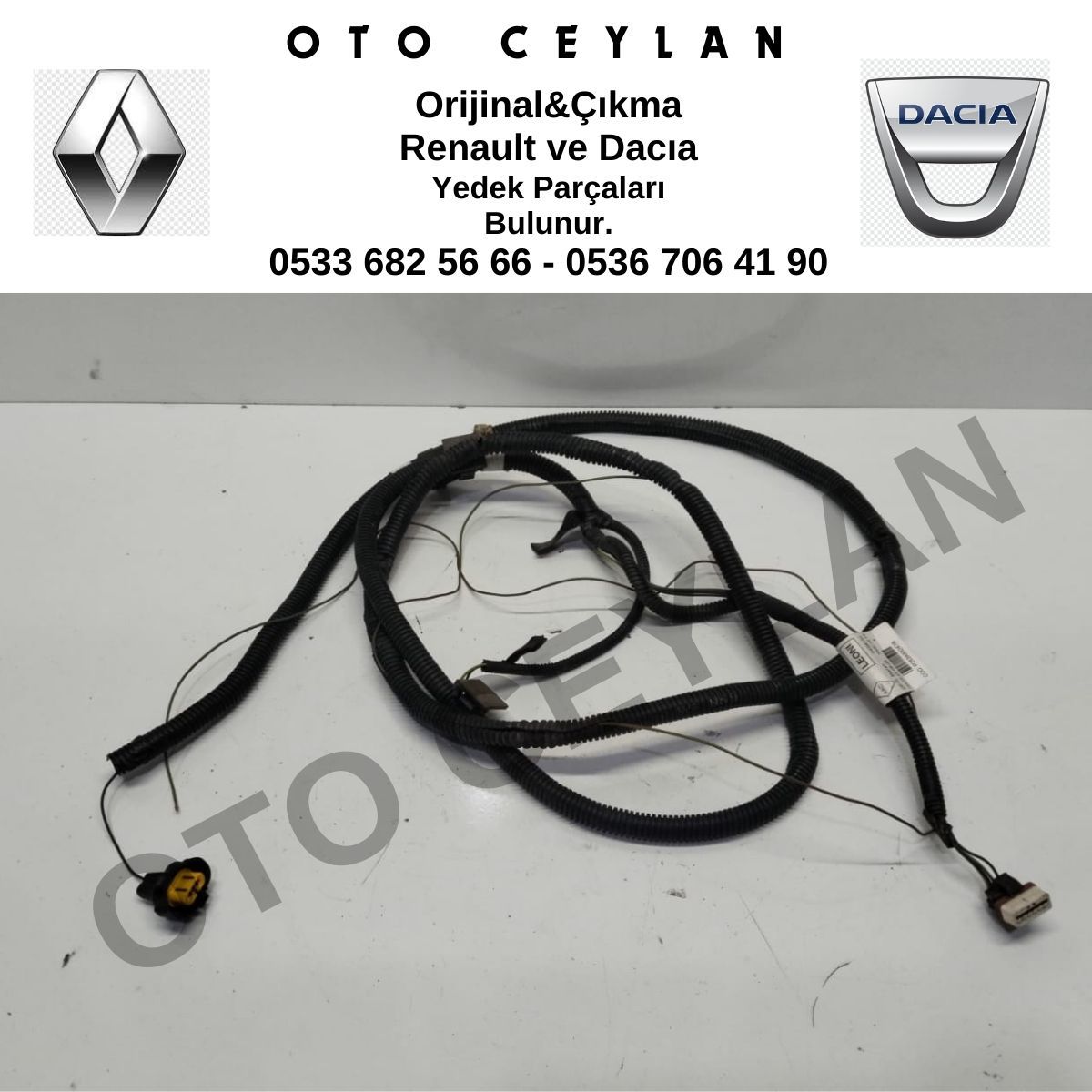 253A93247R Duster Tampon Tesisati Ön Orijinal Çıkma