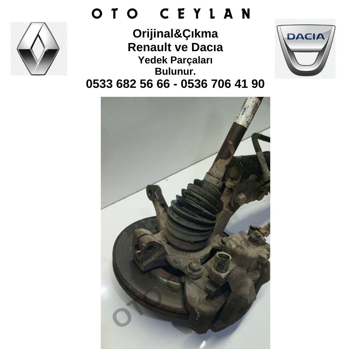 Logan Aks Taşıyıcı Orijinal Çıkma