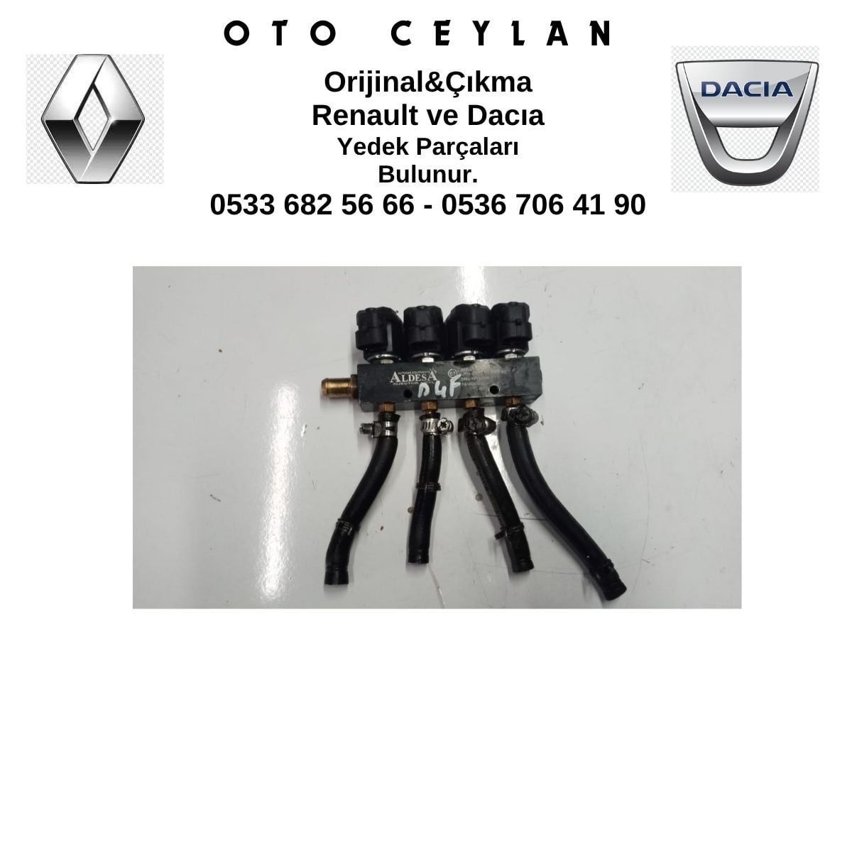 CLIO THALIA ALDESA ENJEKTÖR 4 SİLİNDİR ÇIKMA