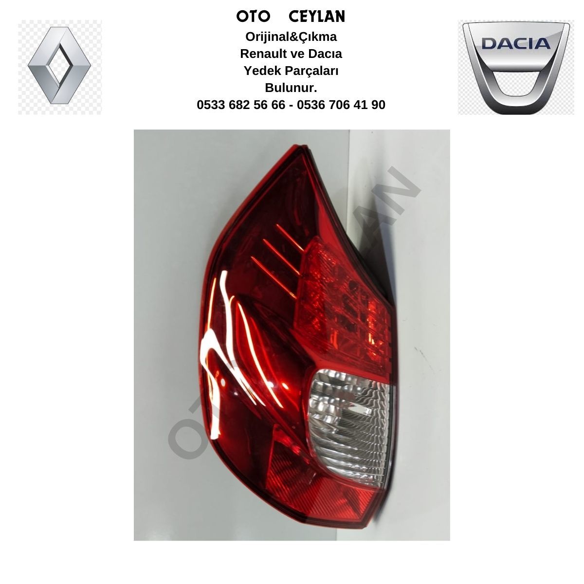 8200493374R Scenic 2 Sol Stop Sıfır Orjinal