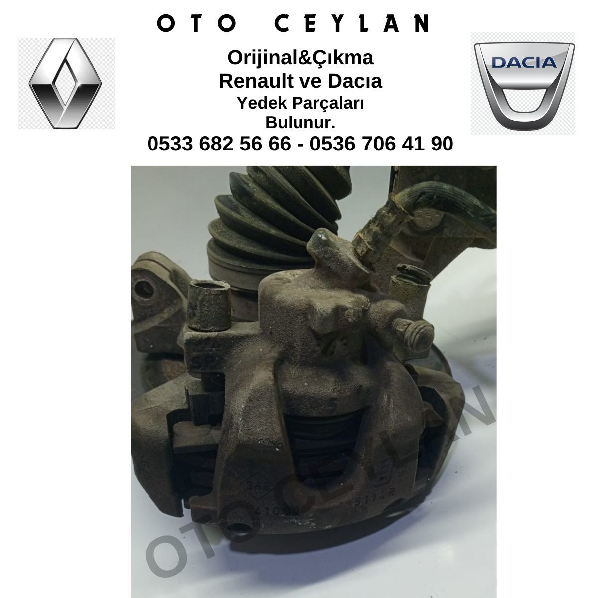 Logan Ön Kaliper Orijinal Çıkma