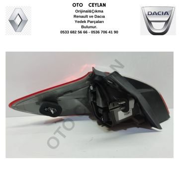 265500036R Megan III HB Sağ Arka Dış Stop Sıfır Orijinal (Hafif hatalı)