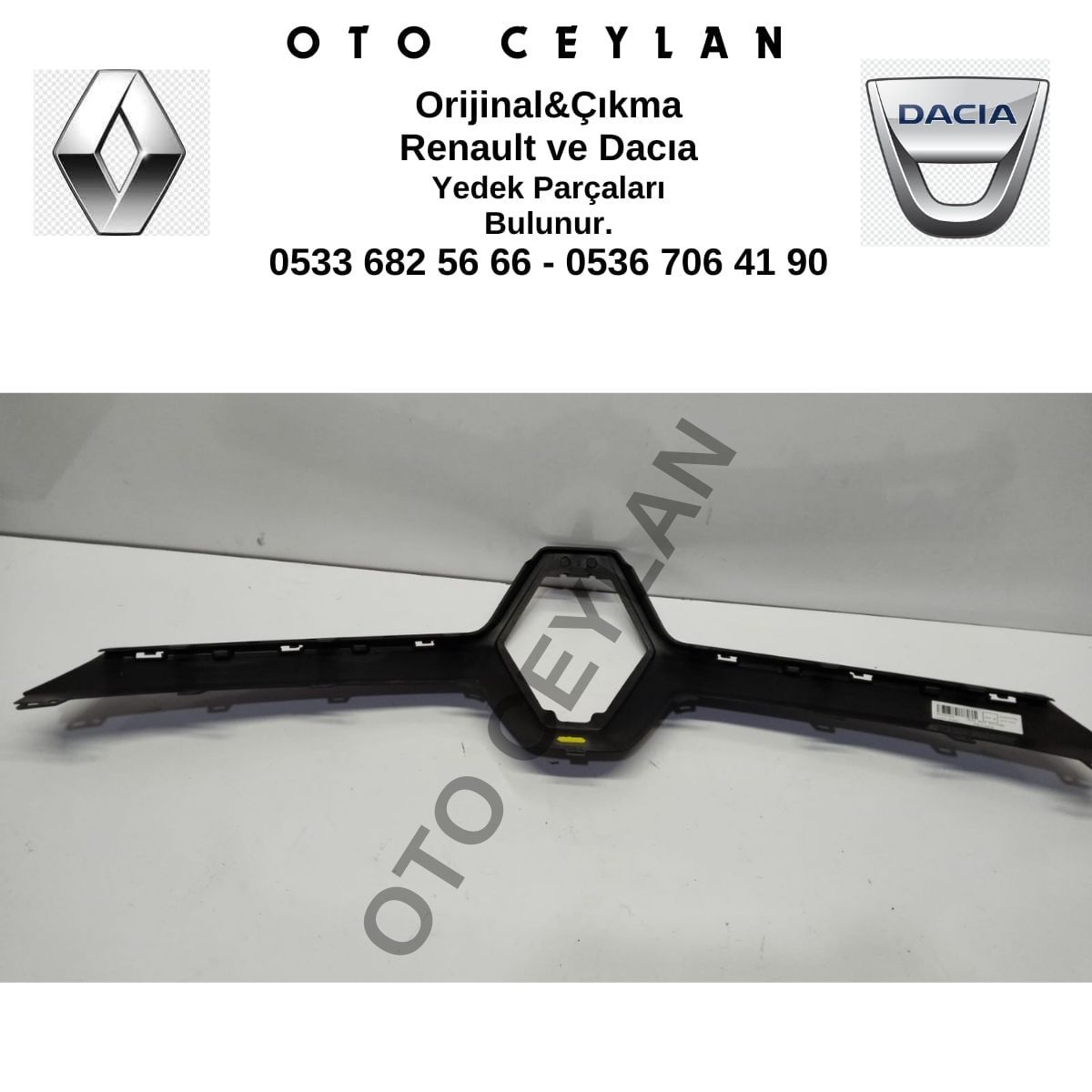 620783923R Megan 3 Ön Panjur Nikelajlı Orijinal