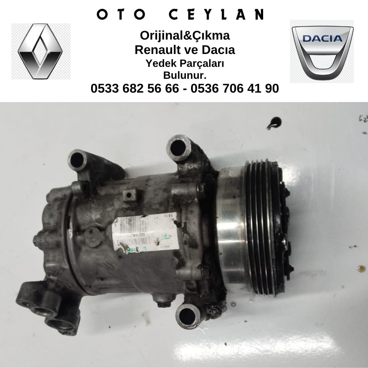 8200840770 CLIO THALIA KLIMA KOMPRESÖRÜ ÇIKMA