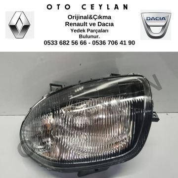 TYC-REN10CL012 Clio 2 Faz 1 Far Sol Sıfır Yerli Üretim