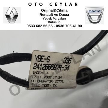 241266687R Megane 3 Kapı Tesisatı Sağ Arka Orijinal Çıkma