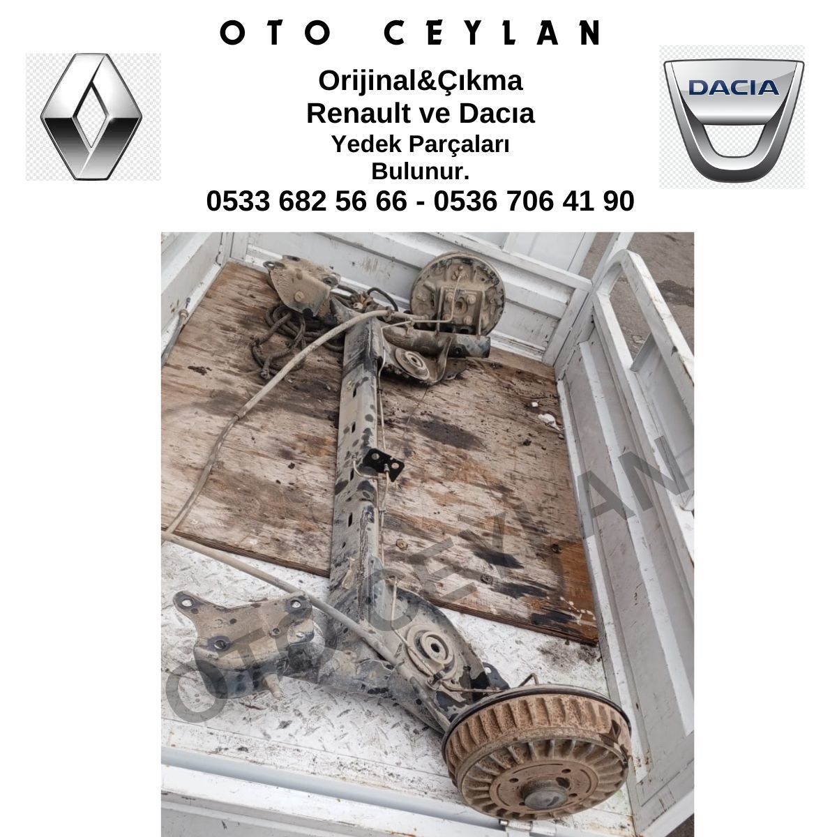 Logan Arka Dingil Orijinal Çıkma MCW