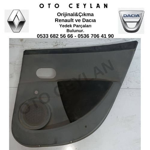 8200293860 Clio 3 Sağ Arka Kapı Döşemesi Çıkma Orjinal